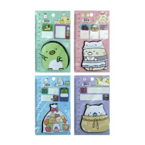 Blíster de post-it / notas adhesivas con diseño de animales, variedad…