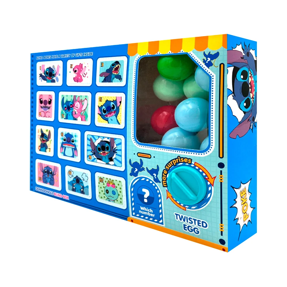 1pza Estuche juguete interactivo tipo rifa con juguetes sorpresa infa…