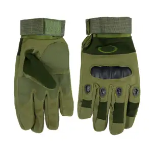 Guantes tácticos para motocicleta, goma rígida en nudillos y dedos / …