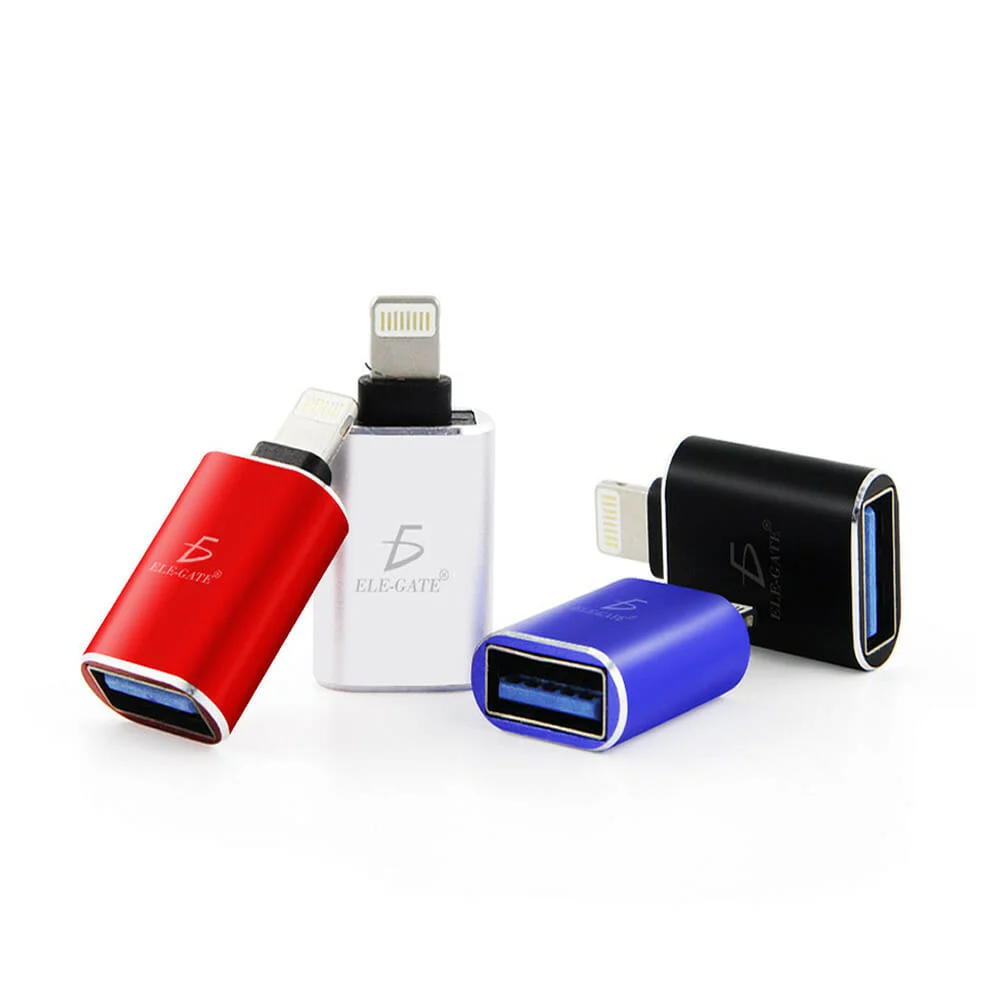 Adaptador otg de usb 3.0 a entrada lightning, variedad de colores / o…