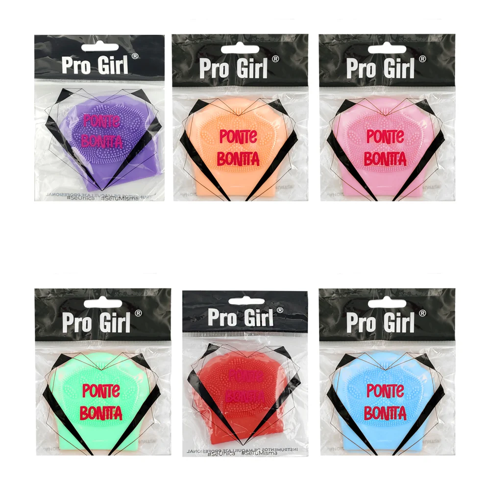 Cepillo limpiador facial de silicón pro girl tipo guante con forma de…