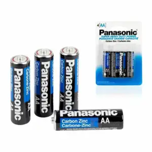 Blíster con 4 pilas panasonic AA 1.5v / 67i