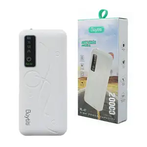 Power bank recargable buytiti, 20000mah con indicador de carga y mini…