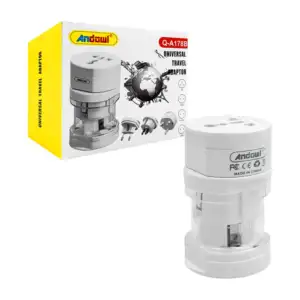 Enchufe adaptador universal 3 en 1 para viaje / q-a178b