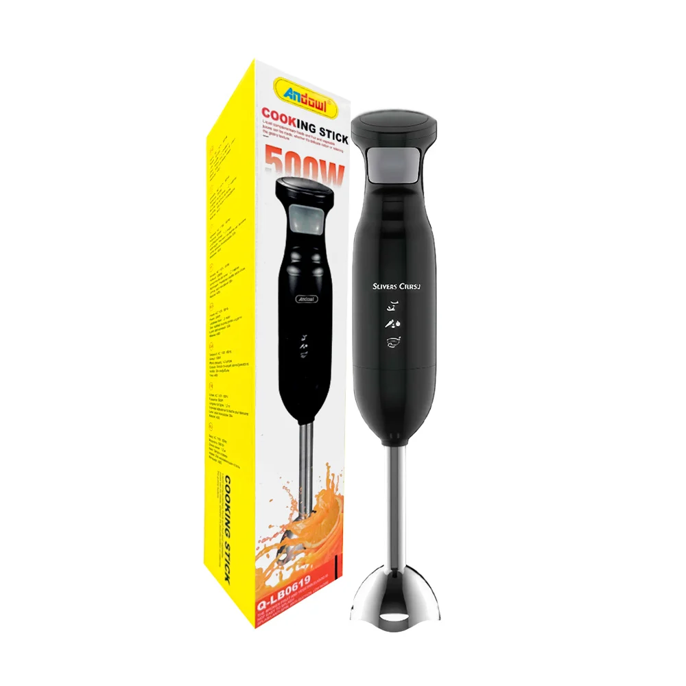 Batidora manual de inmersión 500w, diseño ergonómico, multifuncional …