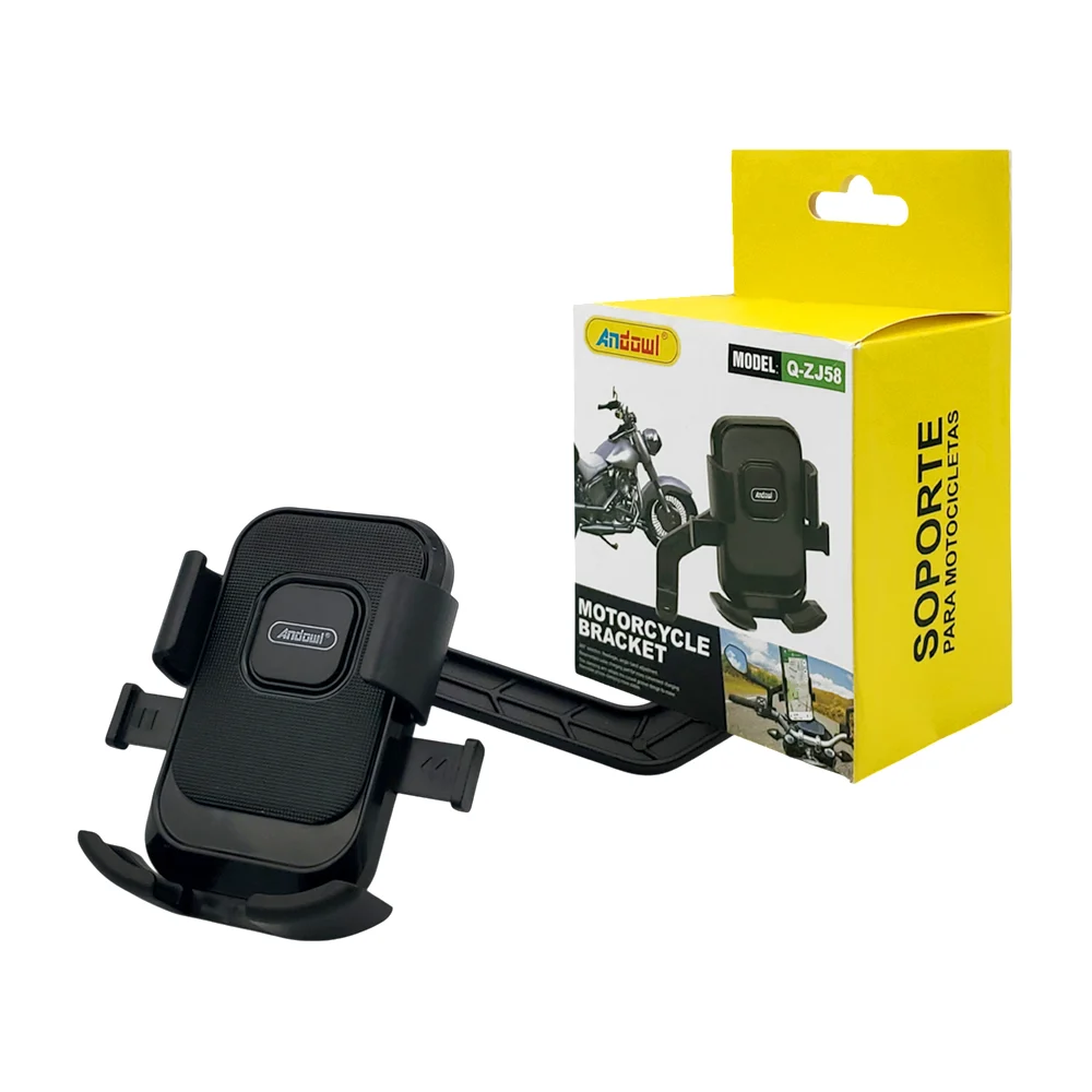 Soporte de celular para manubrio de motocicleta, adaptable, multifunc…