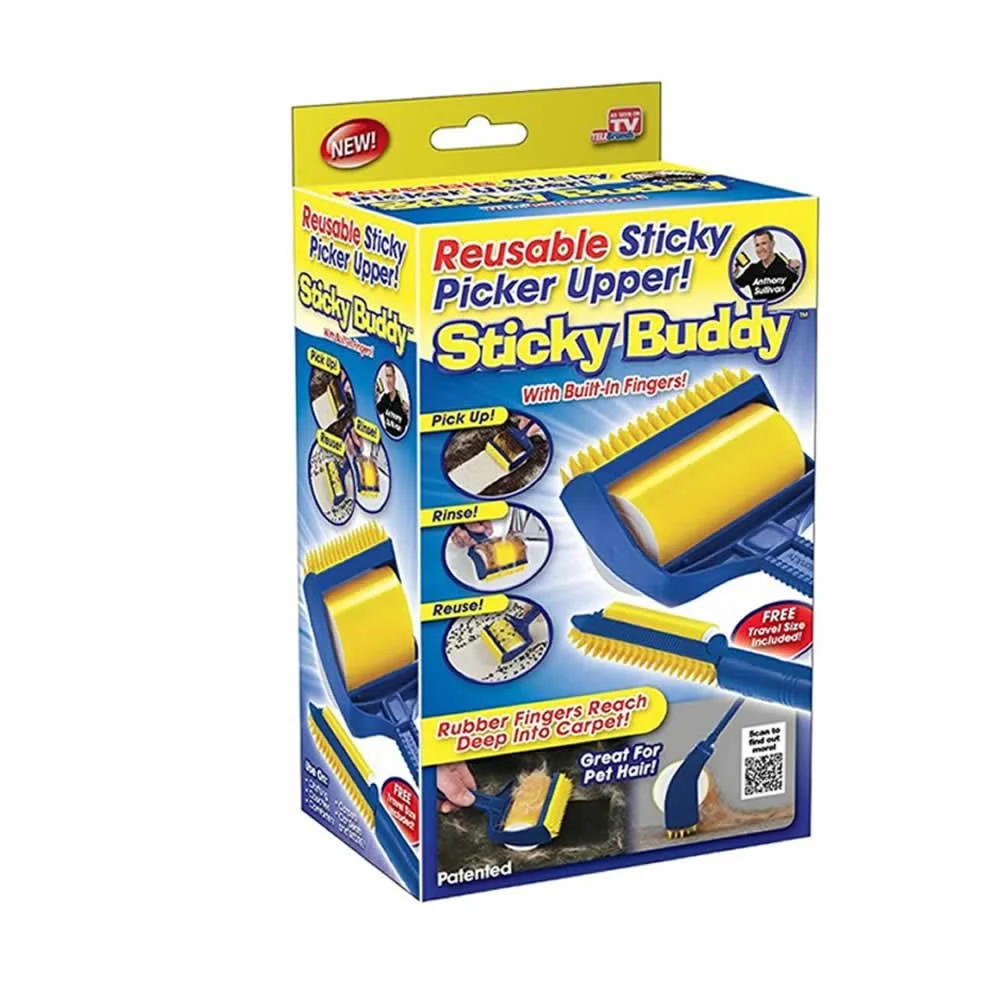 Kit 2 rodillos mágicos quita pelusa / sticky buddy gh4546