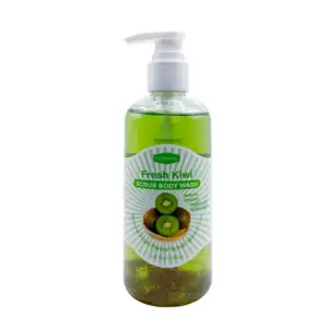 Gel de baño exfoliante kormesic con extracto de kiwi, 280ml / fresh k…