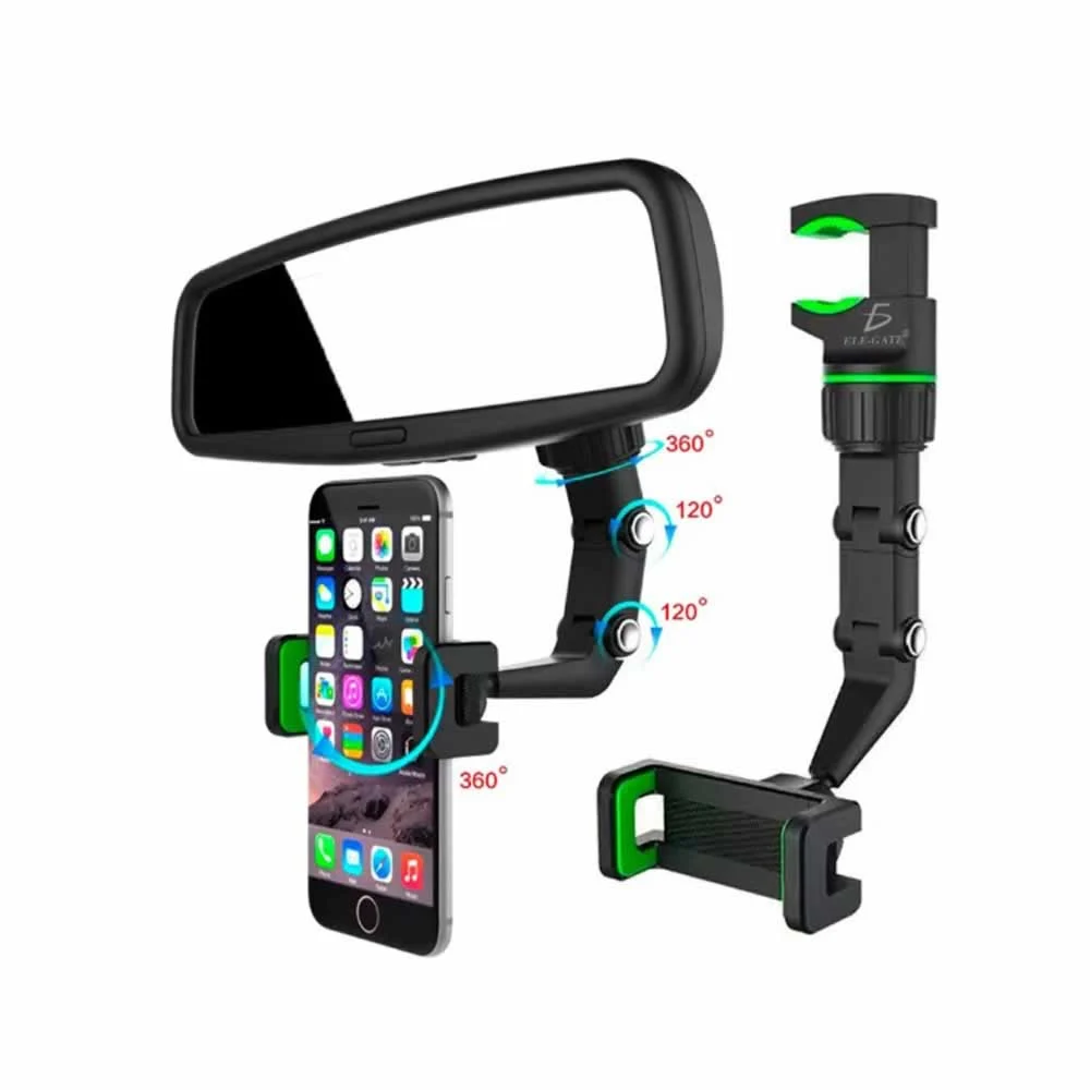 Soporte de retrovisor para celular / teléfono universal, articulacion…