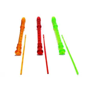 1pza Flauta de plástico, varios colores st37246