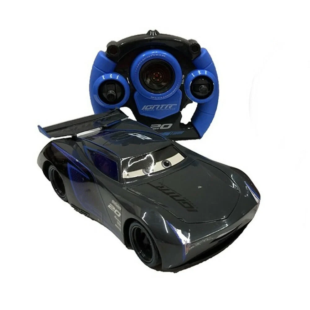 Carro de control remoto con luz led, diseño de jackson storm / cars /…