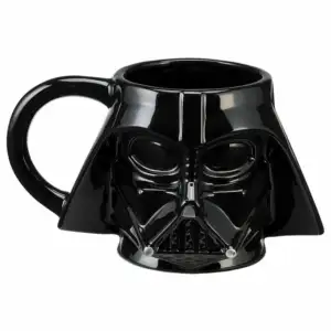 Taza cerámica 3d en forma de darth vader con capacidad 473ml / 1555-3…