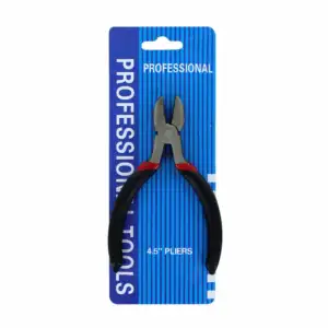 1pza Pinza alicate de punta para corte diagonal 4.5´ / tl35731