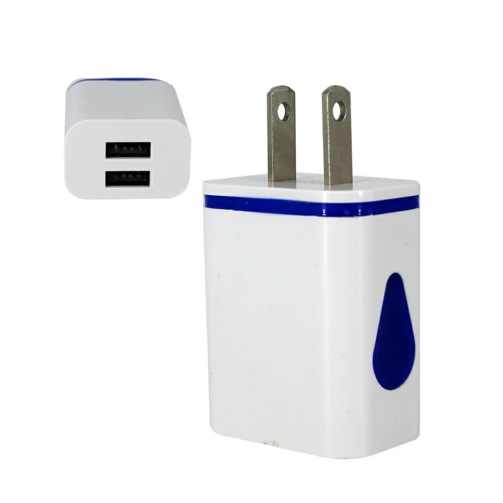 Cubo cargador con 2 puertos usb para carga rápida / smc-01 / cdq-958