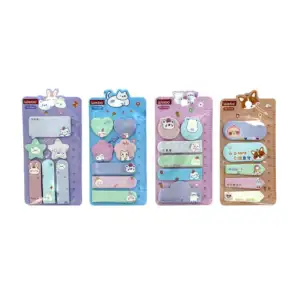Blister de post-it / notas adhesivas con diseño de animales, variedad…