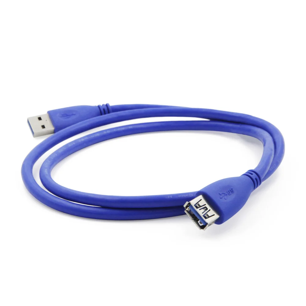 Cable Extensión Usb 3.0 Macho A Hembra 1 Metros High Speed