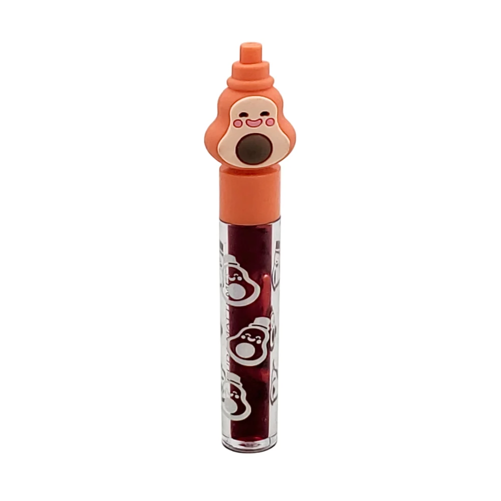 1pza Tinta labial con figura y estampado de aguacate / huda matteme /…