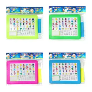 Mini pizarrón didáctico para escribir, con mini marcador y borrador, …