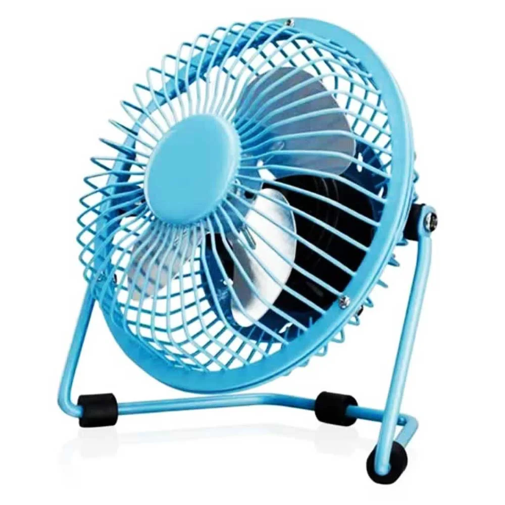 Mini ventilador metálico de 4 pulgadas para escritorio, variedad de c…