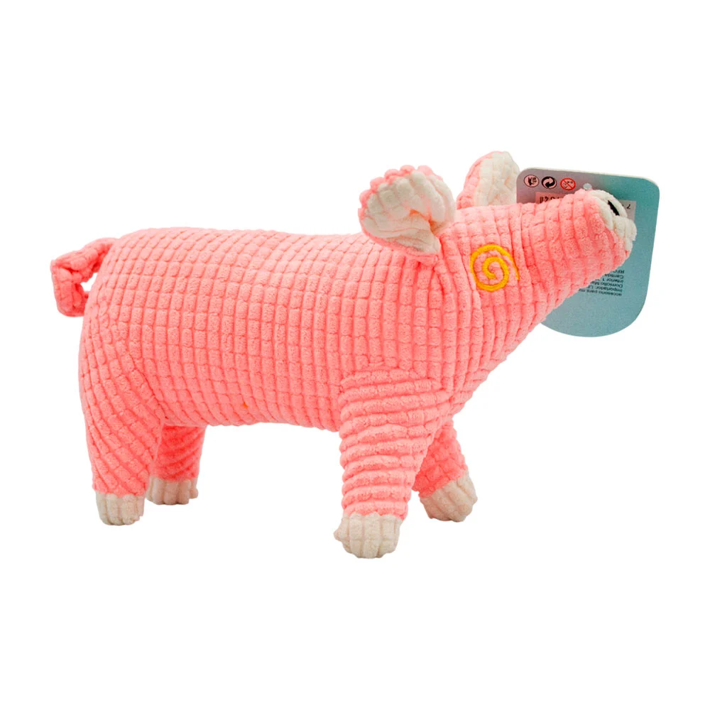 1pza Juguete chillón y mordedero para mascota en forma de cerdito / 2…