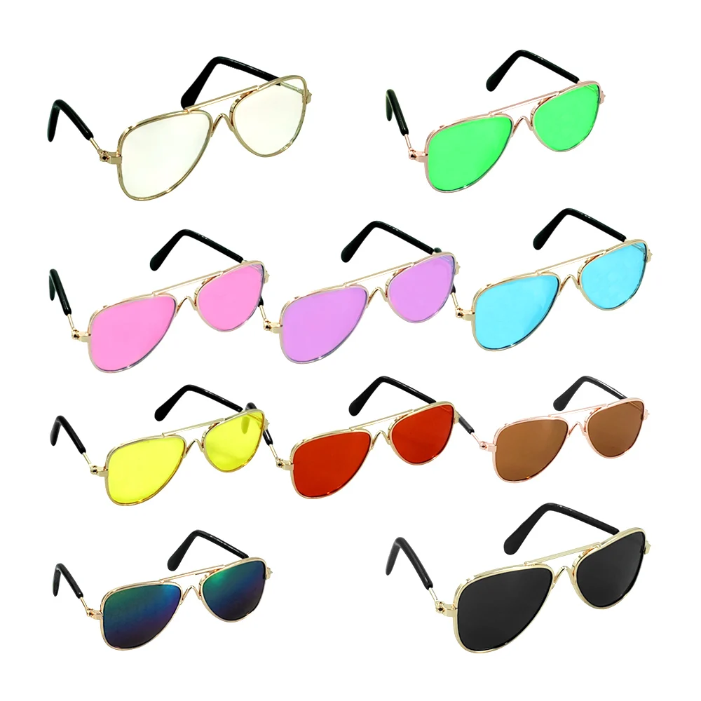 1pz lentes tipo aviador pequeños para mascotas, color surtido / 202020