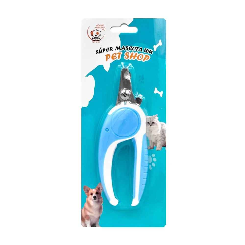 Pinzas cortaúñas pequeñas para mascota con mango redondeado y punta m…