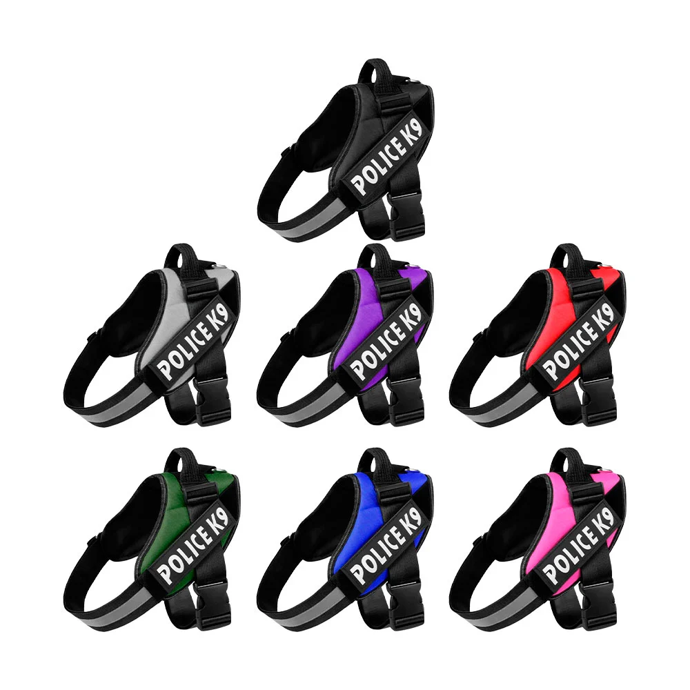 Pechera para mascota talla S de tela, con estampado de letras, colore…