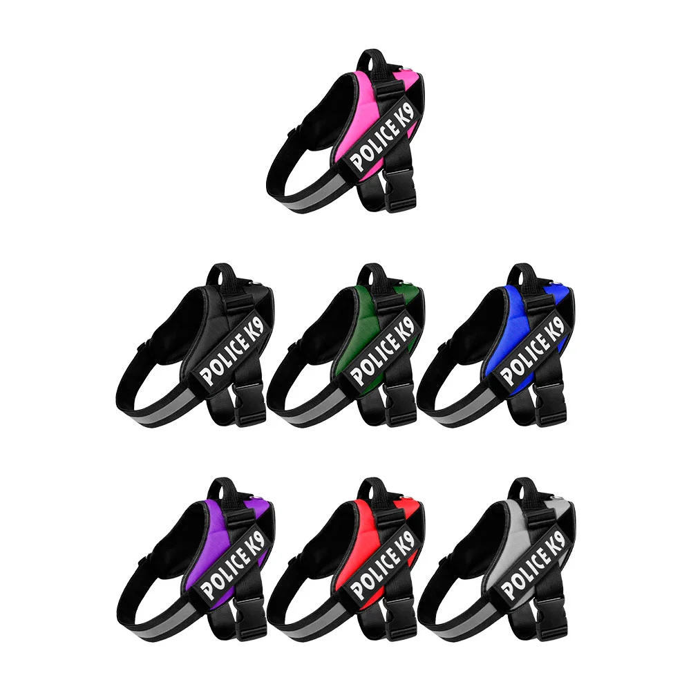 Pechera para mascota talla XL de tela, con texto estampado, colores v…