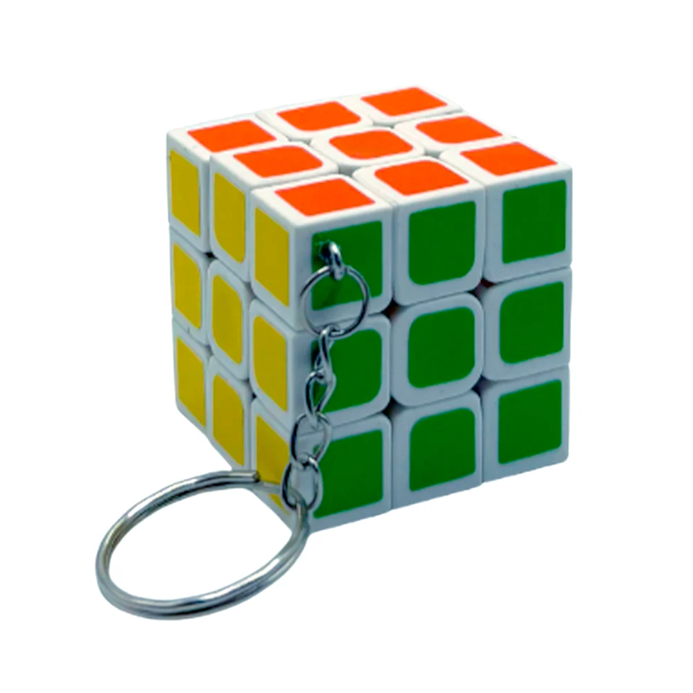 1pz llavero pequeño de cubo rubik 3x3 / ty362642