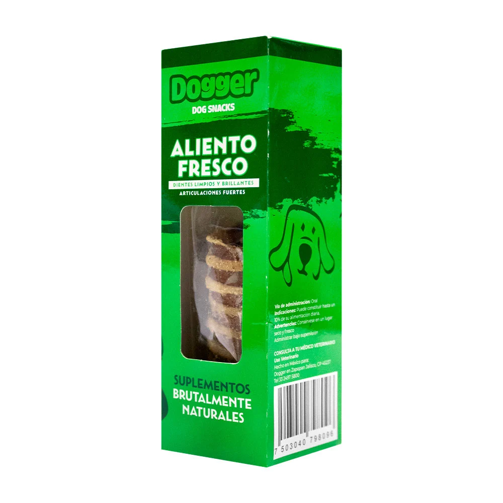 Caja con 2pz de tráquea de res deshidratada con perejil, 50gr premio …