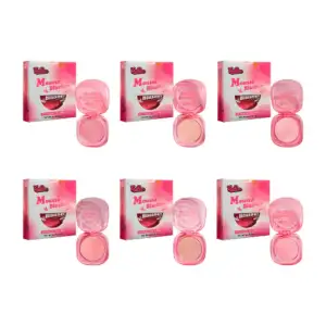 1pza Rubor compacto eva rose, 6g, variedad de tonos / mousse blusher …