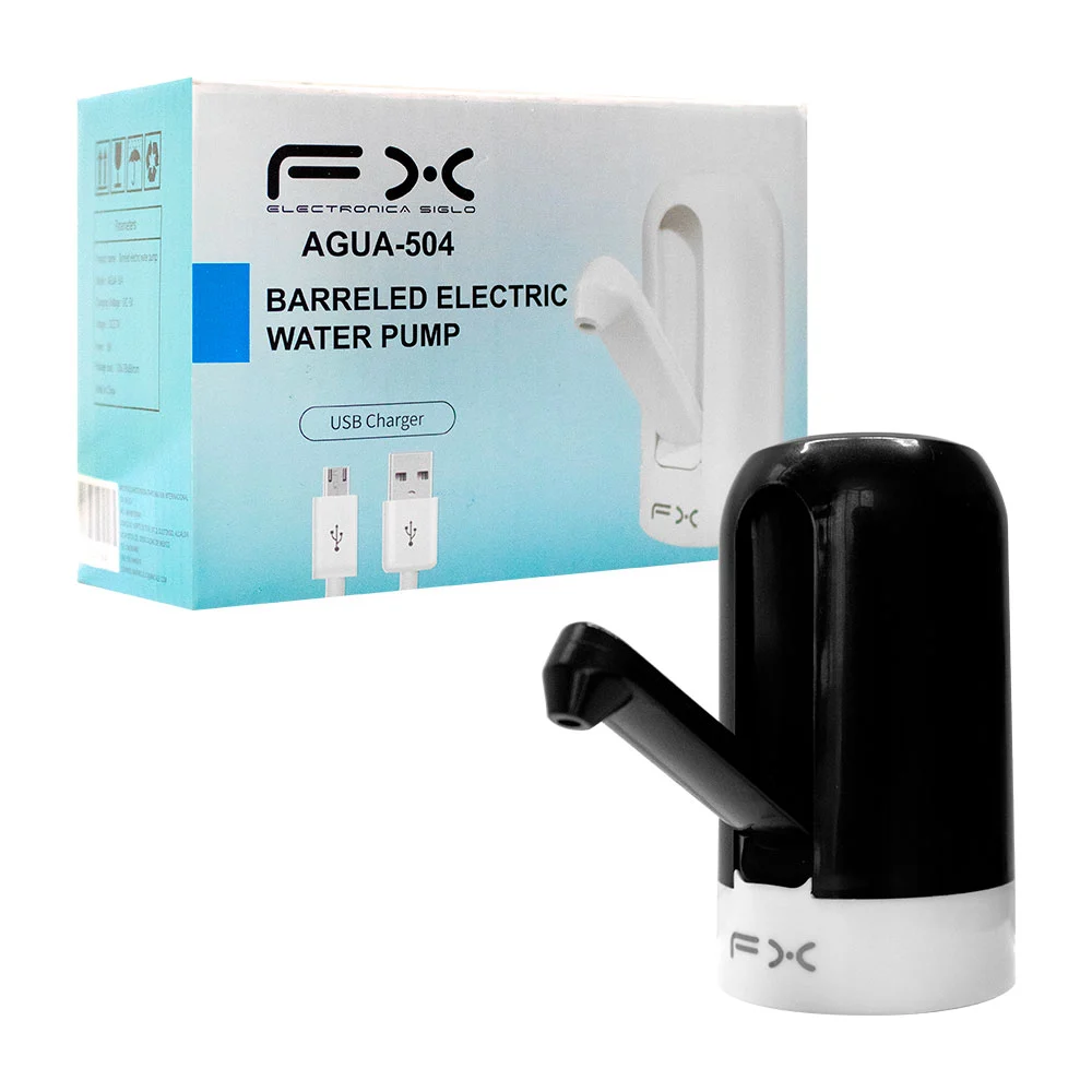 Dispensador de agua eléctrico, recargable, con boquilla plegable, col…