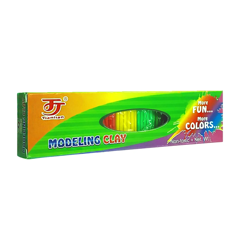 Paquete con 8 mini cuadros de plastilina modeling clay, surtido / b42…