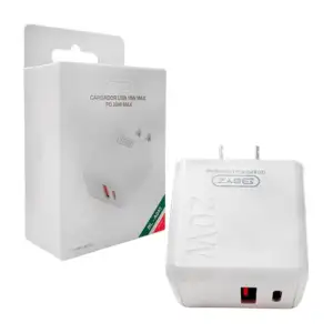 Combo cargador byz de 38w usb a tipo-c, cubo usb y usb-c, cable de 1m…