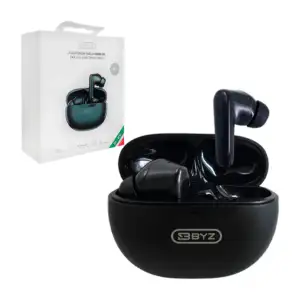 Audifonos byz inalámbricos con almohadillas ergonómicas + estuche de …