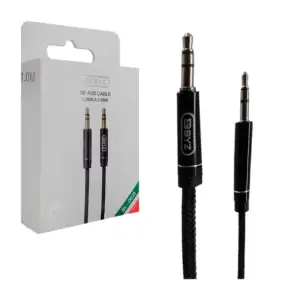 Cable byz auxiliar 3.5mm, cable tipo agujeta de 1m / bl-d629