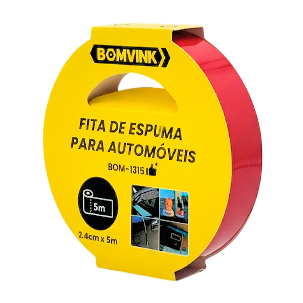 Rollo fita de espuma, cinta de espuma para coches / bom-1315