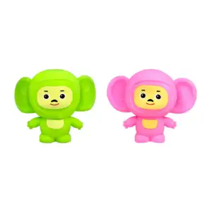 Squeeze - antiestres pequeño con forma de mono, variedad de colores /…