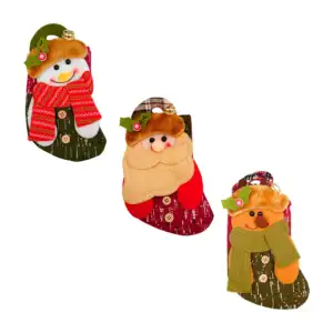 1pza Bota navideña con estampado de personajes de navidad, 25x13cm / …