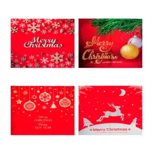 Mantel navideño decorativo de tela de 44x60cm, variedad de modelos / …