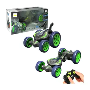 Carro stunt deforme a control remoto con luces, 2.4ghz y rotación de …