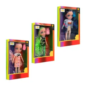 Muñeca articulada poppo rowao con accesorio, variedad de modelos / kl…