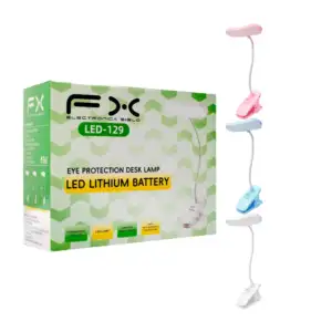 Lámpara de mesa led recargable, flexible, con tres modos de iluminaci…