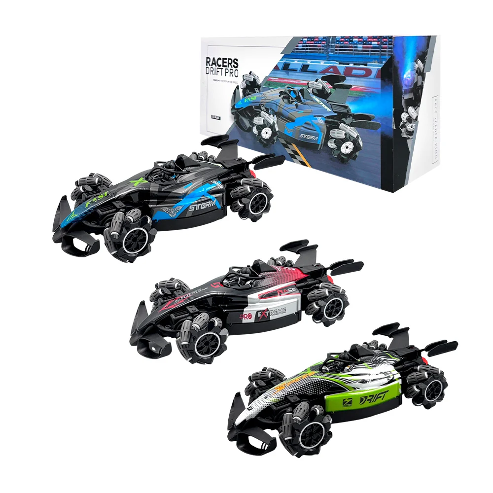 Carro omnidireccional deportivo a control remoto + reloj de mando/ ra…