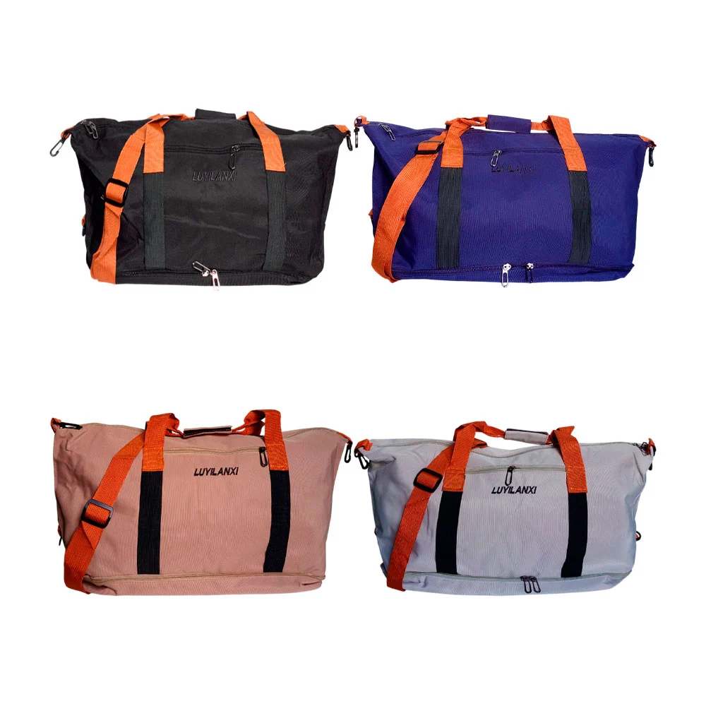 Bolsa tipo maleta con 3 compartimentos, variedad de colores / luyilan…