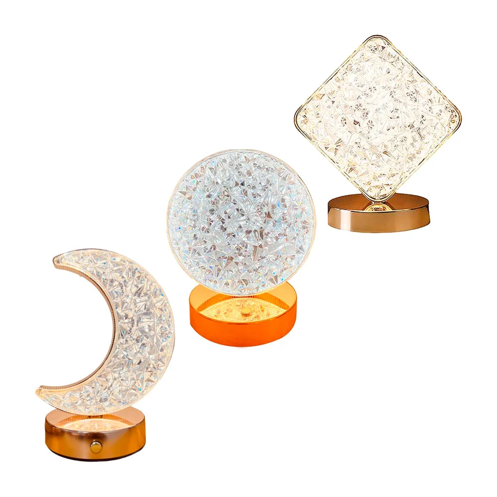 Lámpara led decorativa recargable touch en variedad de diseños tipo d…