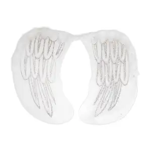 Alas de ángel con plumas y detalles de diamantina / pt11750
