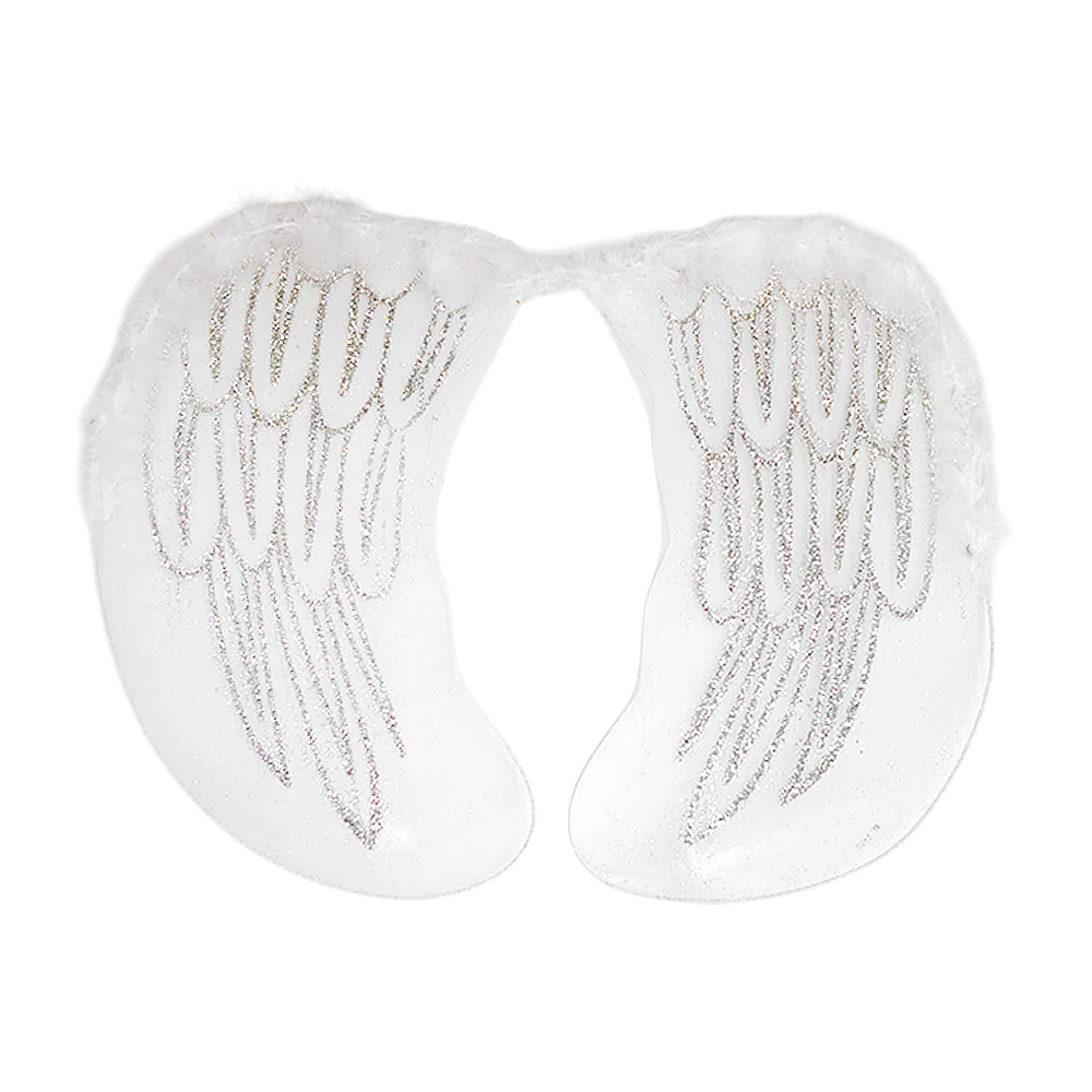 Alas de ángel con plumas y detalles de diamantina / pt11750