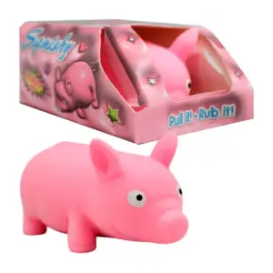 1pza Squeeze / juguete antiestrés en forma de cerdo, varios colores /…