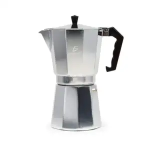 Cafetera colombia manual plateada italiana 150ml vas.27.150